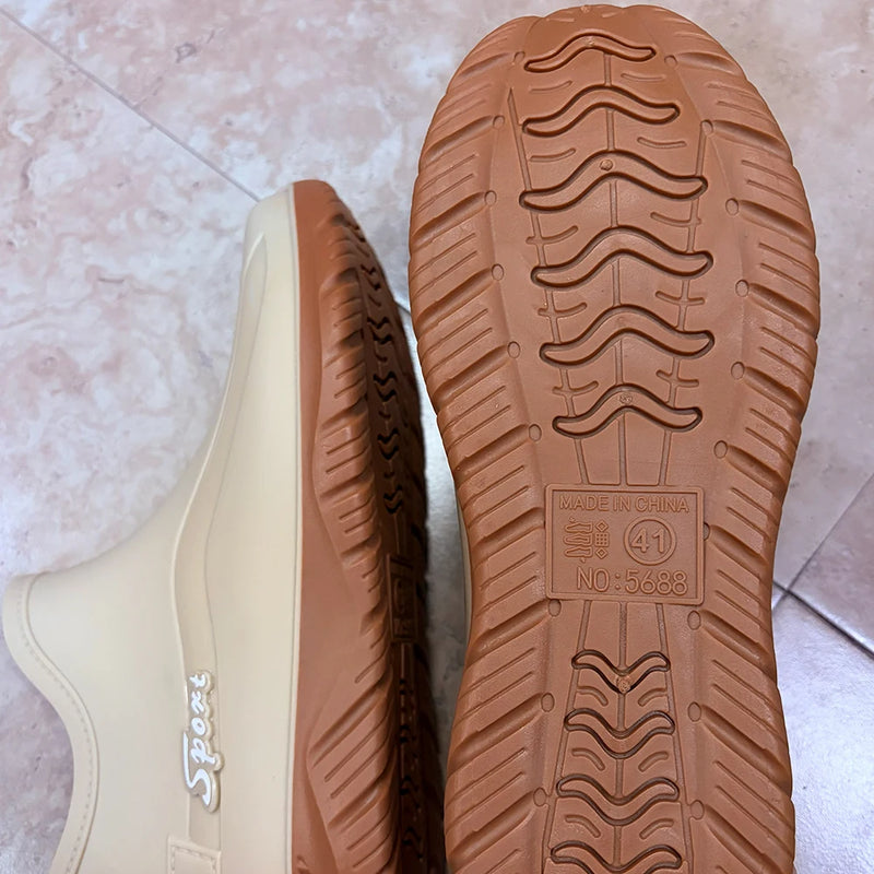 Trendy New Men's Outdoor Work Fishing Boots, Waterproof, Anti-Slip, Rainproof