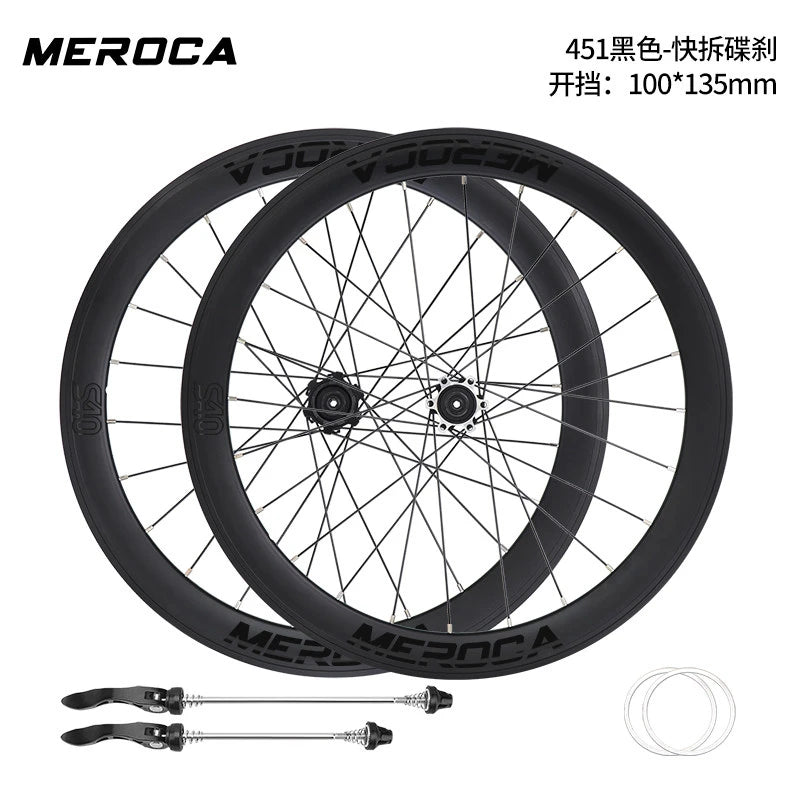 LP LITEPRO AERO Folding Bike Wheel Sets, 20 - inch 406/451 - View 12 | SAMAG