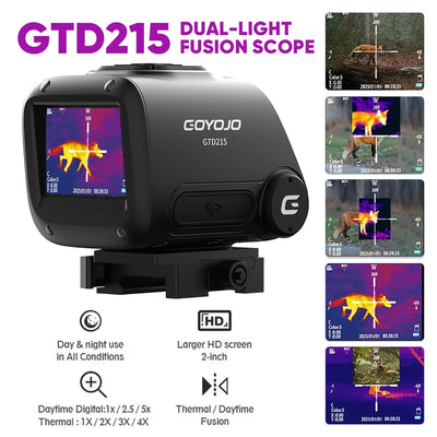 Dual Light Fusion Thermal Night Vision Hunting Monocular | SAMAG