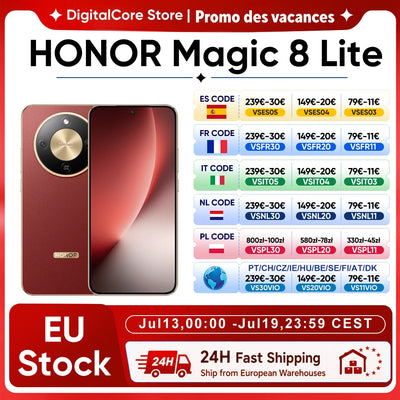 HONOR Magic8 Lite EU Version 5g Android Smartphone Mobile | SAMAG