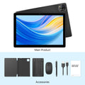 2026 Model (Upgraded Version) | 10.1-inch Android 16 Tablet | Quad-core Processor | 12GB (3GB + 9GB) RAM + 64GB ROM | Wi-Fi 6