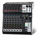 4/6/8/10-Channel Professional Audio Mixer Console With 99 DSP Effects Mixing Board Dj Mixer Compatible For MP3/USB/Flash Reader