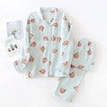 New Large Size Pajamas Women Cotton Crepe Home Service | SAMAG