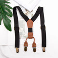 Elastic for Kids Suspenders Y - back 4 Clips Adjustable Trouser Braces Belt for Children Party Fashion - Visuel 8 | SAMAG