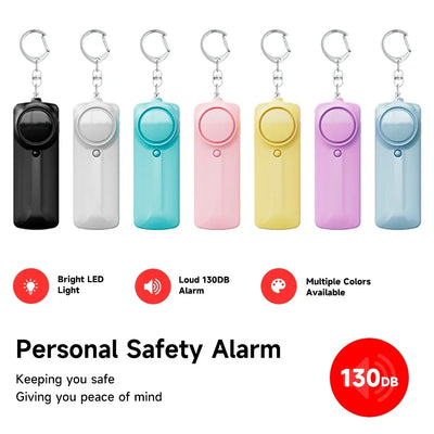 Personal Security Alarm Self Defense 130dB Loud Keychain | SAMAG