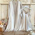 Bride Wedding Robe Dress Suit Women Rayon Bathrobe Gown | SAMAG