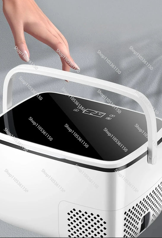 12v-24v/220v Fresh and Frozen Zoning Camping Refrigerator Freezer Car Refrigerator 18liters Mini Juice Refrigerator