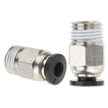 3D Printer Parts V6 Pneumatic Quick Connector Fitting PC4 01 M10 for 1.75mm PTFE Tube Bowden Extruder Hotend J-Head