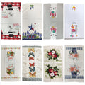 5Pcs/lot 41x64cm 100% Cotton Colorful Printed Tea Towel Dish Cleaning Cloth Table Napkins Cooking Tools Kitchen Hand Towels