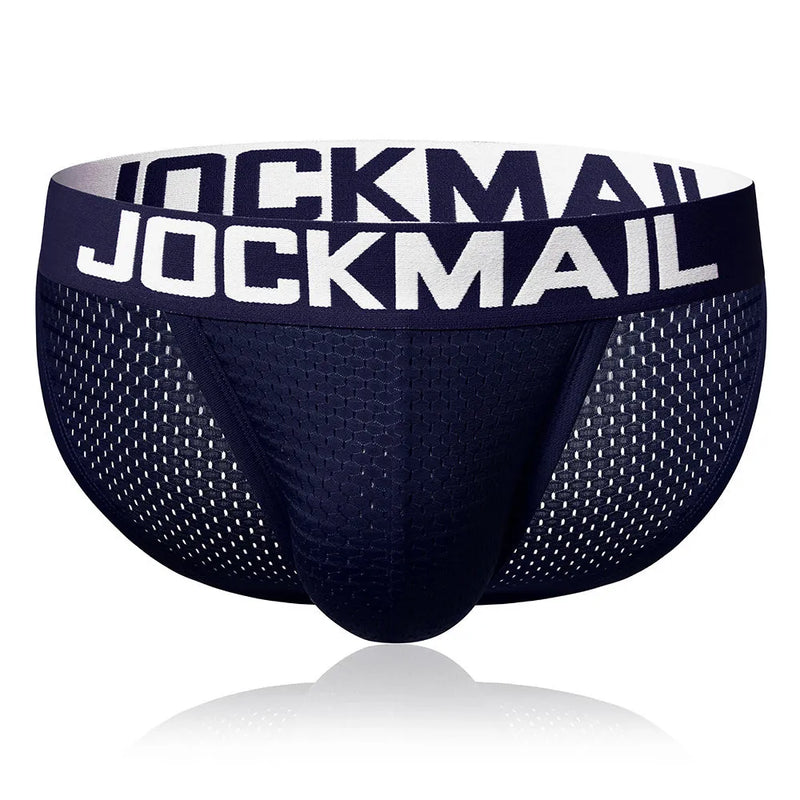 Jockmail Underwear Men Briefs Male Panties Calzoncillos Cuecas Gay Penis Pouch  Mens Bikini Hombre Underpants Tanga Slip Bikini
