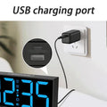 LED Alarm Clock Multifunctional Electronic Shaker Clock Bedside Digital Luminove Clocks Modern Minimalist Designer Desktop Clock