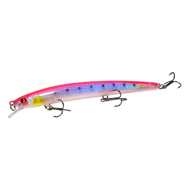 Big Laser Minnow Fishing Lures 13.5cm15g Hard Bait Crank | SAMAG
