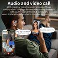 Q16H3 Bluetooth V6.1 AI Translation Earphones OWS Sport Headphone Comfortable Ultra-light Earhook Wireless Headphone with Mic
