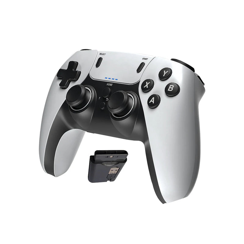 Wireless Gaming Controller - Handheld Game Console with Entertainment Gamepad for PS1 PS2 PS3 PC Android