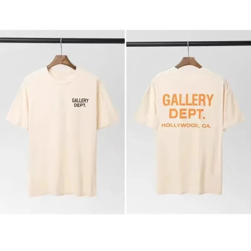 2026 Hot Selling Light Luxury T-shirt Summer Men's and Women's Cotton Clothing Fashion Beach Breathable Short Sleeved T-shirt