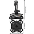 E56B PXN-2113 Flight Joystick has 12 Programmable Buttons and Vibration Function