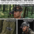 Mini Head Mounted Monocular Night Vision, 400m Range - View 5 | SAMAG