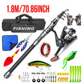 Carbon Fiber Telescopic Fishing Rod Reel Combo 1.8m To 3m - View 7 | SAMAG