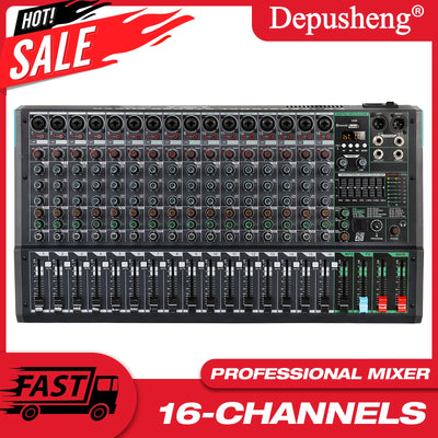 Professional Audio Console Mixer With MP3 Computer Input | SAMAG