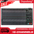 Professional Audio Console Mixer With MP3 Computer Input Built-in 99 Reverb Effect 16 Channel Audio Mixer