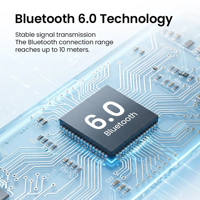 Bone Conduction Wireless Bluetooth Headphones Bluetooth 6.0 Sport Earphones Water And Sweat Proof Headset HD Call  Bluetooth Headphones With Mic