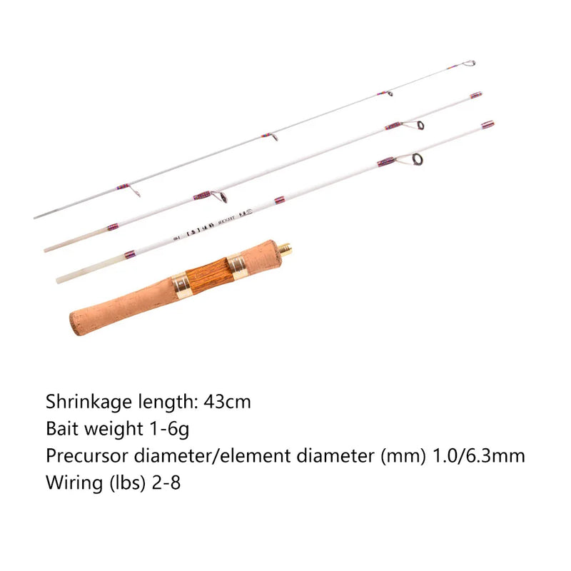 Soft Telescopic Fishing Rod Mini Pole Rotatable Portable - View 4 | SAMAG