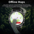 2026 New Military Smart Watch Men Built-in GPS 530mah Bluetooth Call 3ATM Waterproof Barometric Altimeter Sports Smart Watches