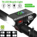 Super Bright Bike Light USB Rechargeable Bicycle Lamp Waterproof Front Headlight Flashlight Bicycle Light Bicycle Accessories