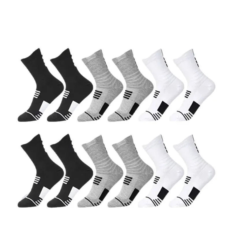 3 pairs Men's Classic Crew Socks Unisex Sports | SAMAG