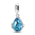 925 Sterling Silver Ocean Theme Charm Beads For Women Blue Wave Dolphin Seashell Compatible Summer Beach Vacation Jewelry