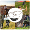 1-4PCS Old-Fashioned Slingshot Leather Throwing Sling Handmade Shepherd Shot Rope Strap For Outdoor Hiking Hunting Accessories