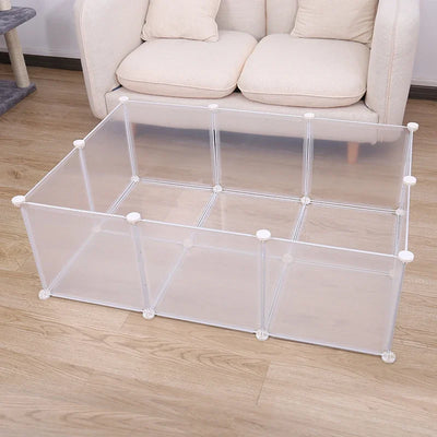 Small Animal Cage Foldable Pet Dogs Playpen Crate Fence | SAMAG
