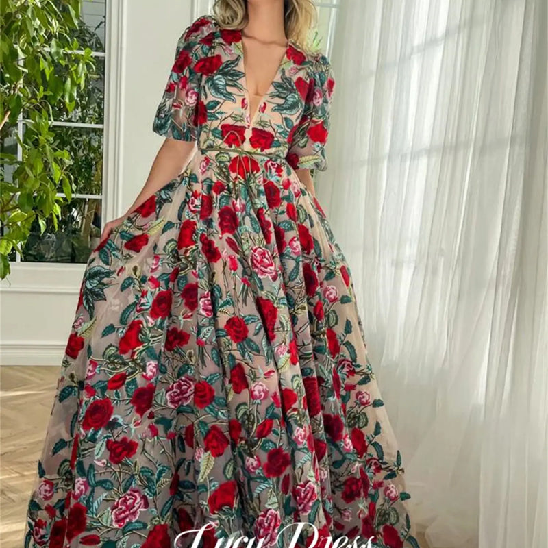 Lucy Customized women's formal evening gowns Elegant | SAMAG