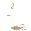 Metal Label Clip Bread Price Card Bakery Cake Shop Card Clip Display Standing | Loripos