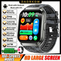 New Smart Watch Man 1000mAh Long Standby Outdoor Smartwatch Men IP68 Waterproof Heart Rate Sport BT Call Big Battery Smart Watch