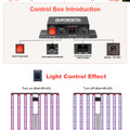 1000W LM301H EVO 650W Full Spectrum LED Grow Light Bar UV IR Turn on/off For Indoor Flower Tent Plant Growth Phyto Lamp