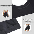 X-TIGER Women's Bike Bib Shorts 5D Padded Pockets Cycling Shorts Mountain Biking Bicycle 5D Butterfly-Shaped Pad UPF50+