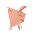 Baby Security Blanket Soft Cotton Muslin Comforter for Newborn Infant Sleeping Snuggle Toy Stuffed Animal Soothe Appease Towel