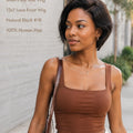 TIMOPOL 6 Inch Dark Brown Side Part Short Bob Human Hair Wig 13x1 Lace Front Pre Plucked Baby Hair Straight Pixie Glueless Lace Wigs For Daily & Party