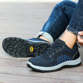 Work shoes for men, anti-shatter, anti-stab, anti-static, solid sole, all-season model
