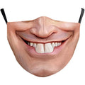 Smile Print Mask With Pocket Unisex Funny 3d Masks For Women Adult Face Scarf Adult Protec Mouthmask Outdoor Party Cosplay Mask