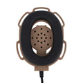 Z Tactical Bowman Elite II Earmuff Headset, Boom Mic, Airsoft Tactical Walkie Talkie, Noise Reduction Headphone, Tan Kaki