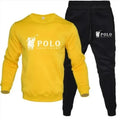 Men's autumn and winter sets of round - neck sweatshirts and jogging pants, and fashion, outdoor fitness and - View 7 | SAMAG
