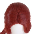 Synthetic Hair Super Long Braided Reddish Brown Heat Resistant Red Wig for Fiona Cosplay Adult Fiona Costume Women Shrek Anime
