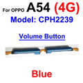 Power Button + Volume Side Button For OPPO A53 A53S A54 A54s A74 4G/5G Up Down Volume Power Side Keys Flex Cable Parts
