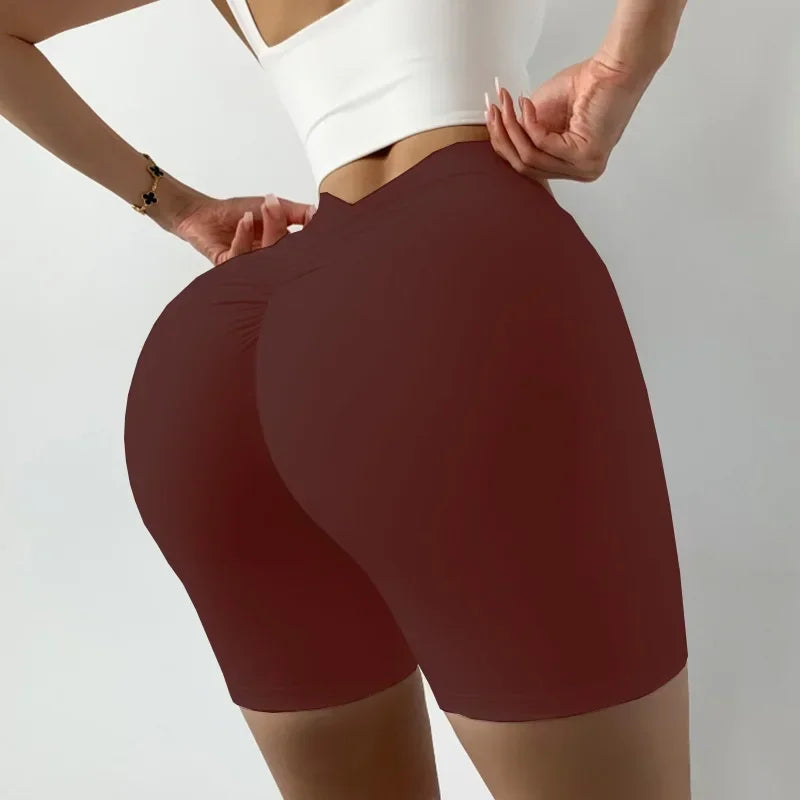 Cloud Hide Women Yoga Pants XS Fitness Bike Gym Sports Leggings SEXY Butt Tights High Waist Seamless Trousers Workout Sportswear