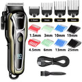 Kemei PG1990A Rechargeable Men's Hair Clipper Professional Cordless Men Hair Trimmer Hair Cutting Machine Barber for Men