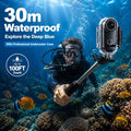 4K/1080P  Mini Magnetic Action Camera HD WiFi Wireless Body Mount POV Holder Bodycam Vlogging Motorcycle Helmet Sports Video Cam