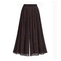 Women High Waist Polka Dot Pleated Wide Leg Pants Elastic - View 10 | SAMAG