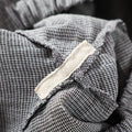 2025 New Spring/Summer Men's Pajama Set 100% Cotton Thin Short Sleeve Pants Large Size Checkered Home Furnishing Set